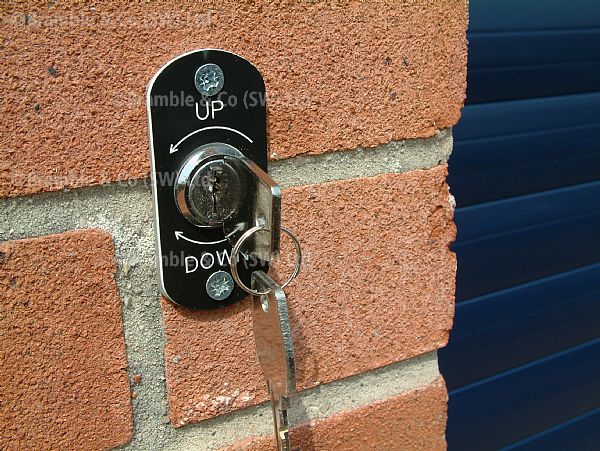 External Lockable Manual Overide for Electric Garage Doors,Somerset